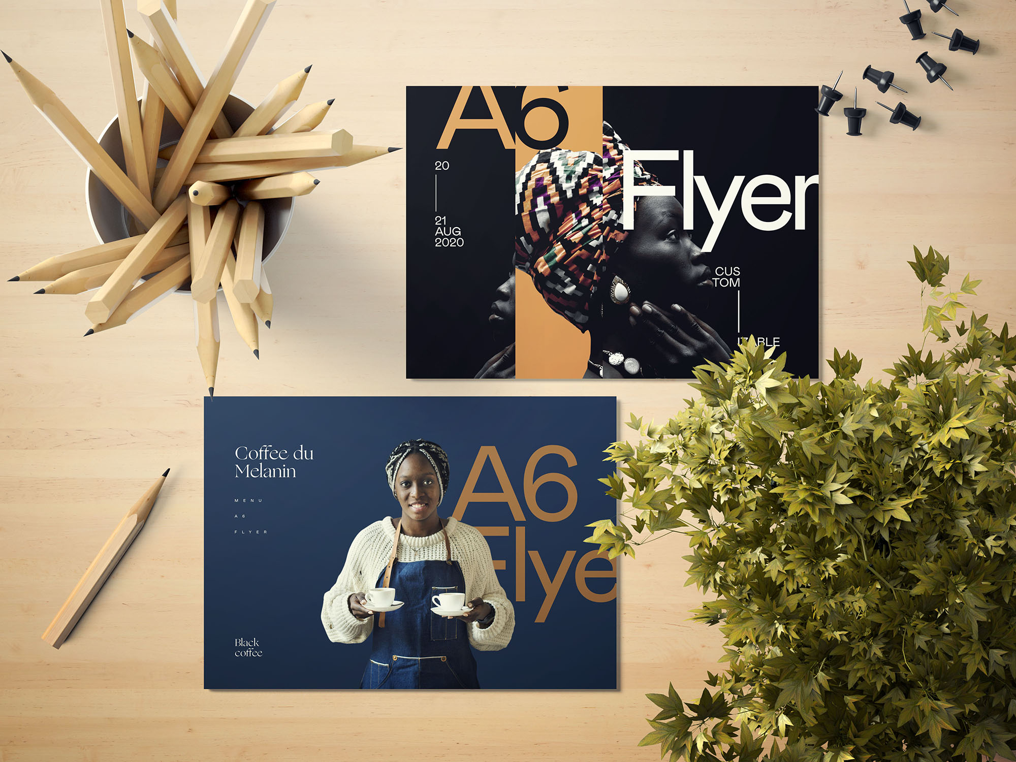 custom A6 Flyers (Double Sided) made by Kiakiaprint