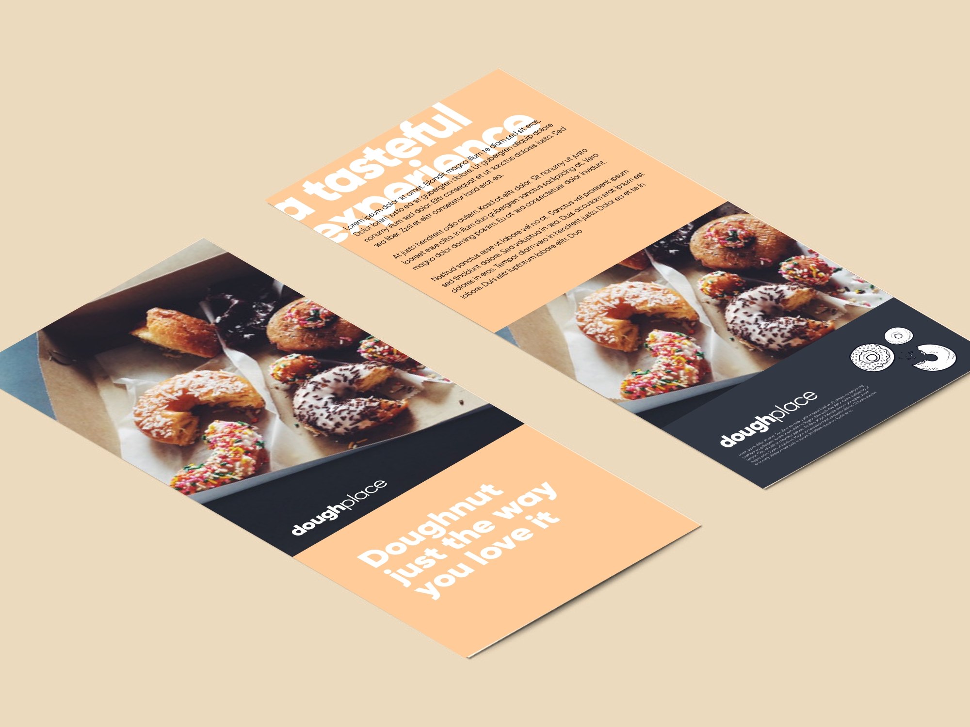 Custom DL Flyers (Double sided) made by Kiakiaprint
