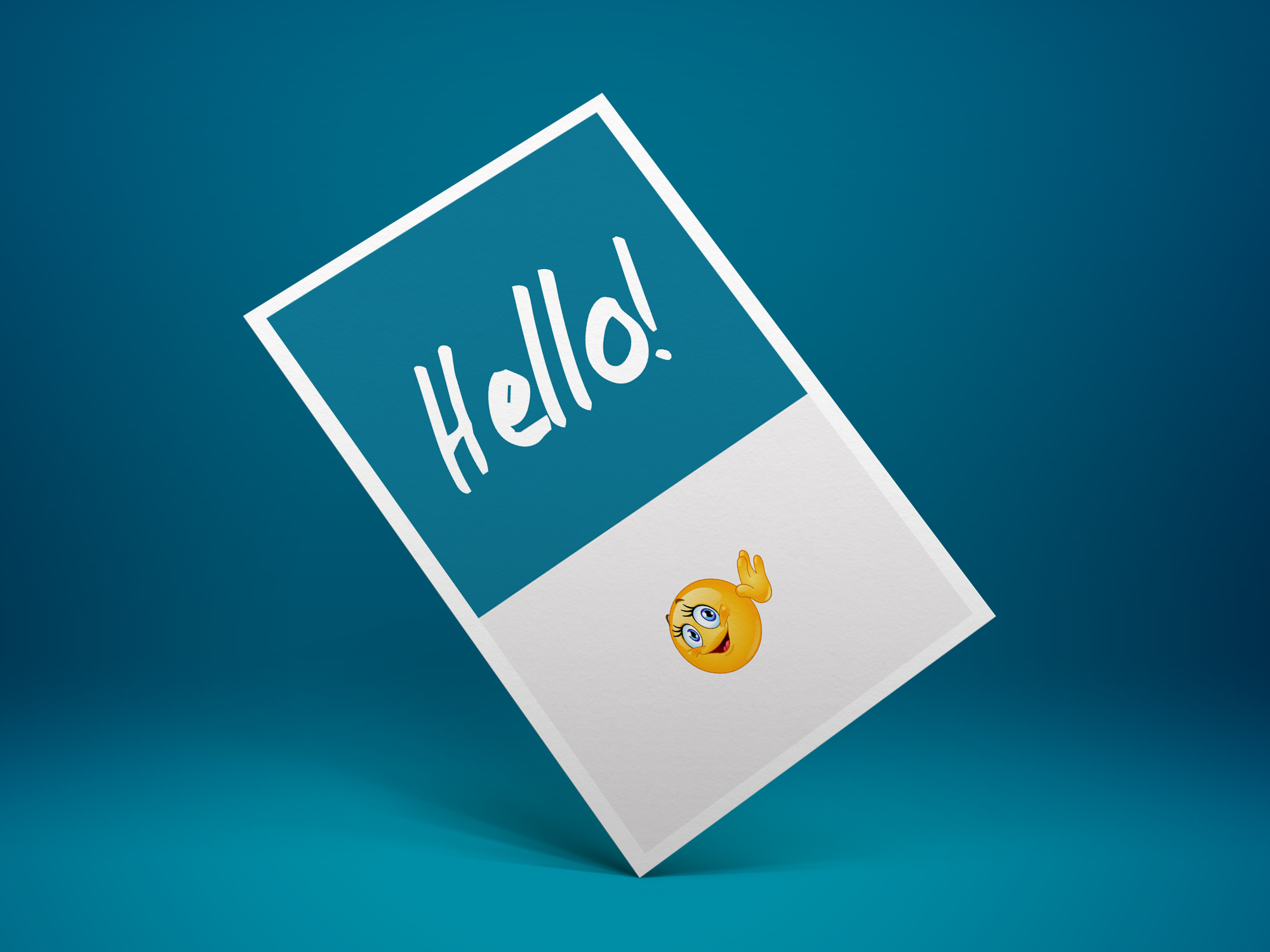 single-sided A6 invitation cards